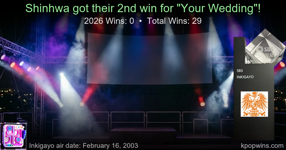 Shinhwa - Your Wedding